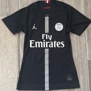 Aris Kids Black and Gray Sports Jersey